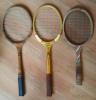 Staré tenisové rakety, pálky - Artis,Darling a Korund