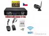Wi-Fi bezdrátový venkovní IP kamerový set FullHD 1080P HDD 1